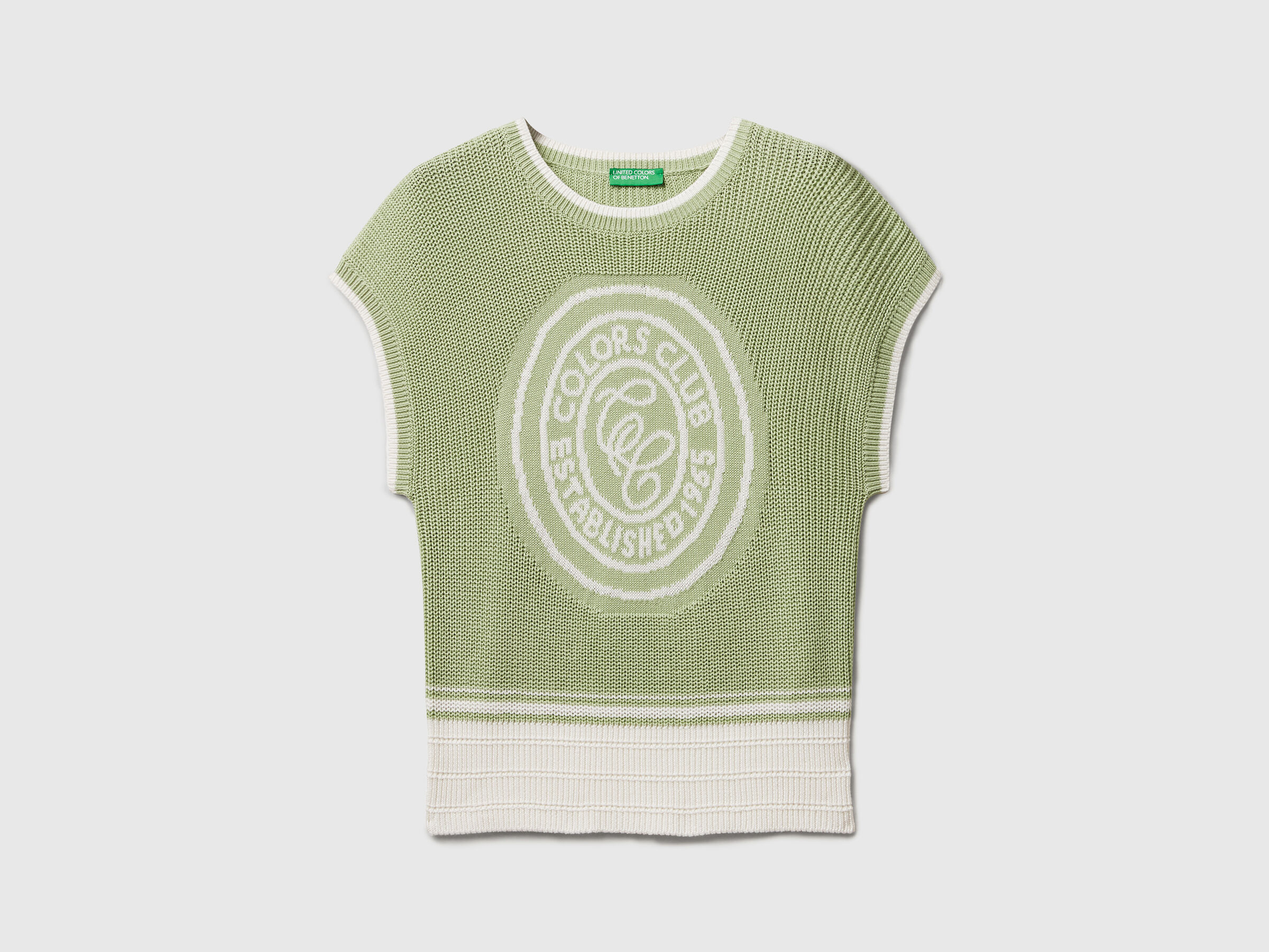 SLEEVELESS SWEATER Femme image number 5